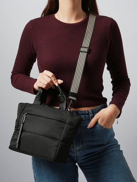 Ccrossbody Satchel Cumulus Nylon Aube Black cumulus 101CS04 other view 1