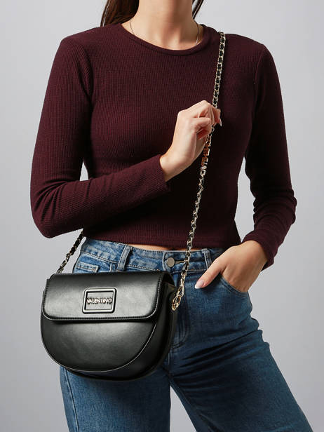 Sac Bandoulière Wannabe Re Valentino Noir wannabe re VBS9DL09 vue secondaire 1