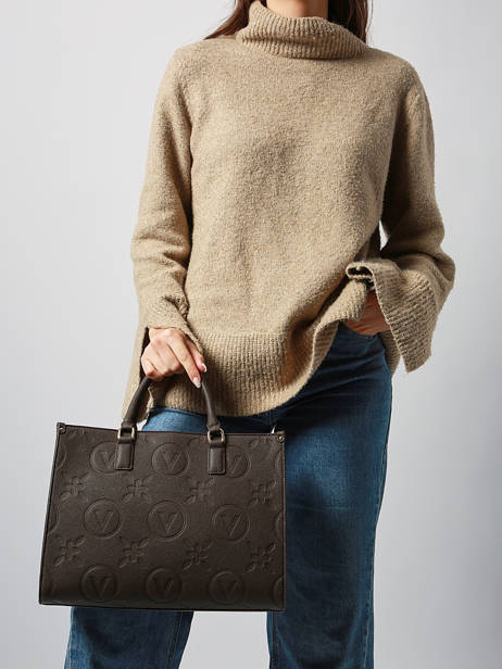 Handbag Samba Re Valentino Brown samba re VBS8ZG05 other view 1