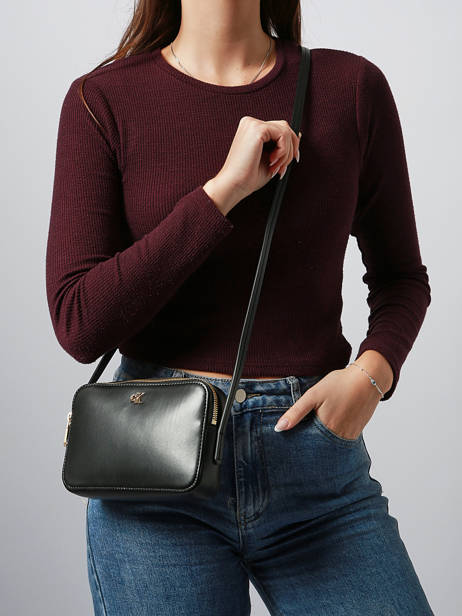 Shoulder Bag Hardware Monogram Calvin klein jeans Black hardware monogram 4F3173G other view 1