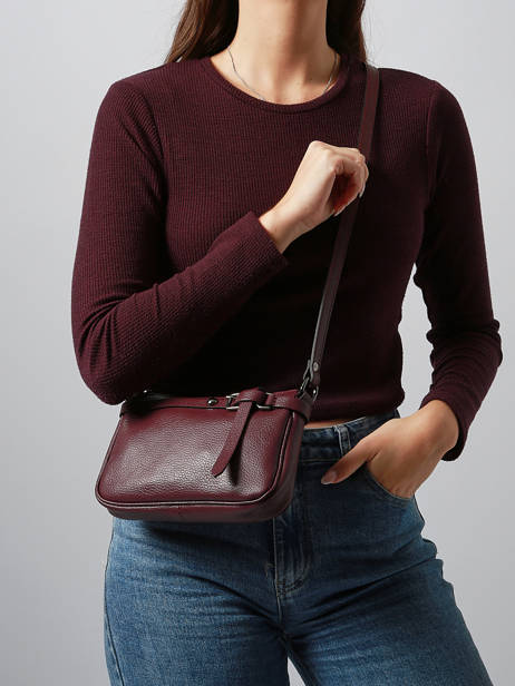 Shoulder Bag Caviar Leather Milano Red caviar G1421N other view 1