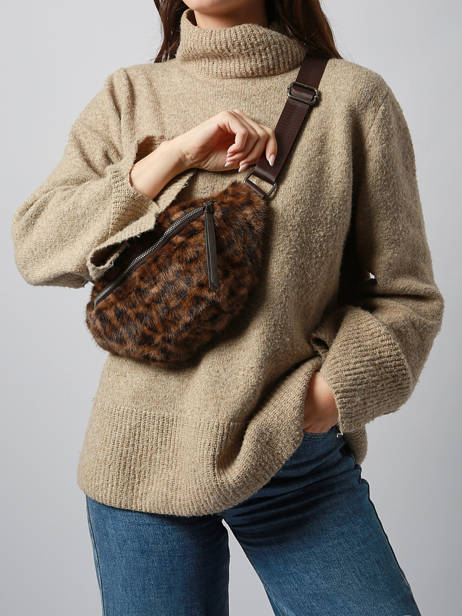 Belt Bag Miniprix Beige fur 6543 other view 1