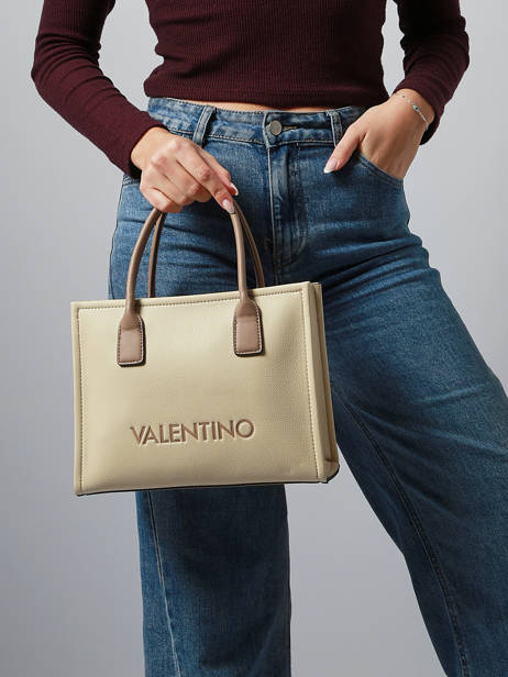 Satchel Wilk Valentino Beige wilk VBS9I505 other view 1
