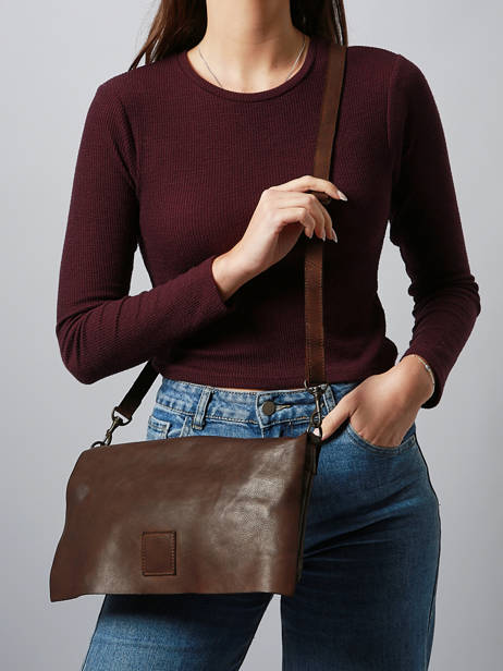 Shoulder Bag Heritage Leather Biba Brown heritage BT5 other view 1