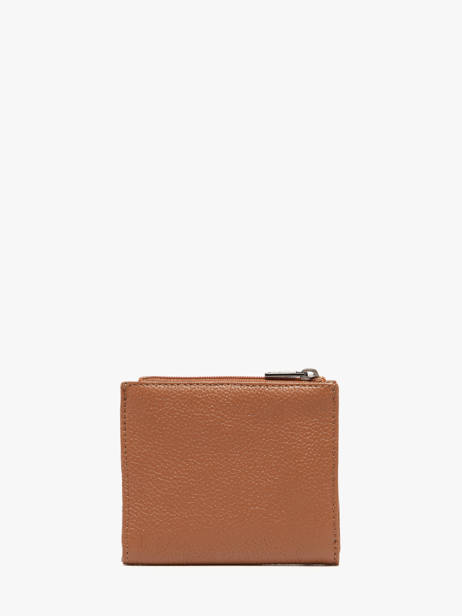 Coin Purse Madras Leather Etrier Brown madras EMAD810 other view 2