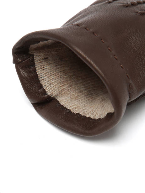 Gloves Omega Brown men gloves L other view 1