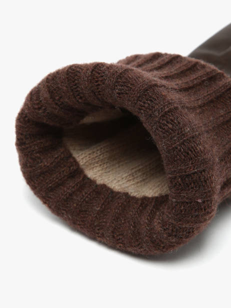 Gloves Omega Brown men gloves TIGE other view 1