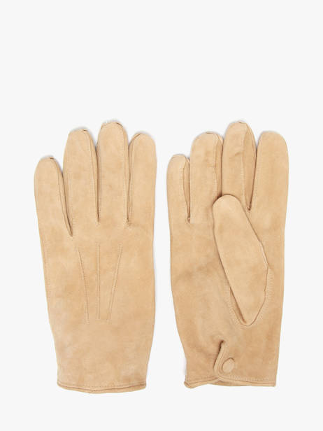 Gloves Omega Beige men gloves S