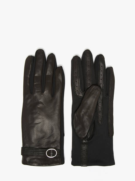 Gloves Isotoner Black women gloves 85325