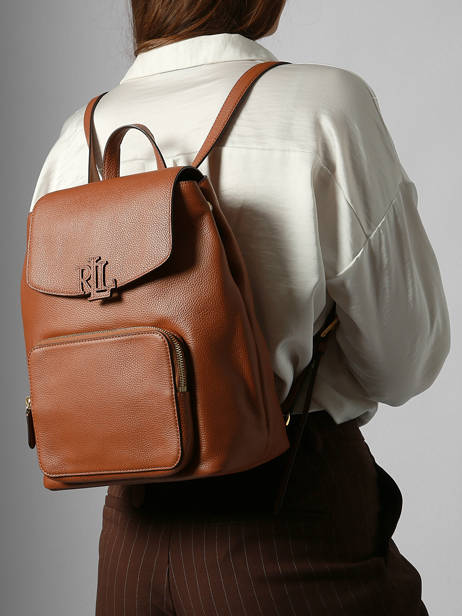 Backpack Lauren ralph lauren Brown cameryn 31969355 other view 1