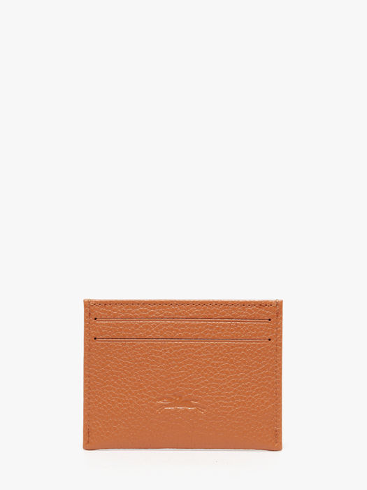 Longchamp Le foulonné Bill case / card case Orange