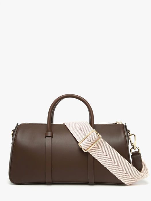 Longchamp Daylong chevron Handbag Brown