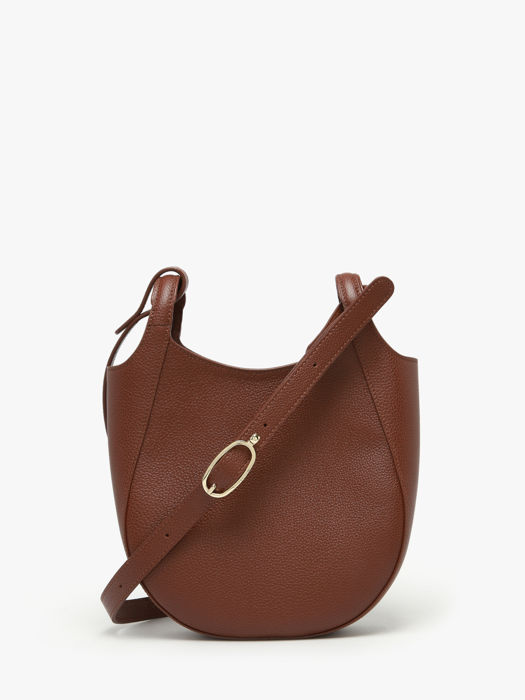 Longchamp Le foulonné Messenger bag Brown
