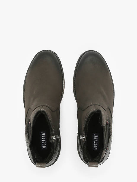 Chelsea Boots Mustang Noir men M0021005 vue secondaire 3