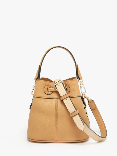 Sac Bandoulière Capucine Xs Léopard Cuir Paul marius Marron leopard CAPUXLEO vue secondaire 3