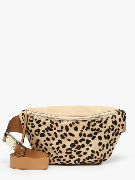 Sac Banane Paul marius Marron leopard BANANLEO