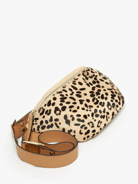 Sac Banane Paul marius Marron leopard BANANLEO vue secondaire 1