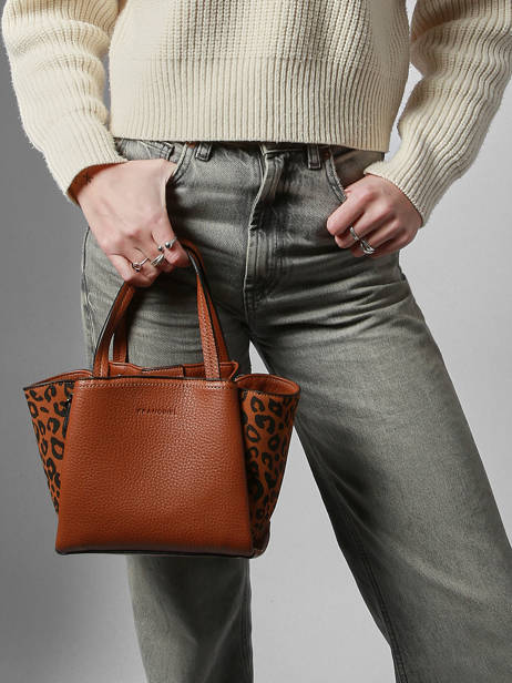 Satchel Ornella Francinel Brown ornella 292533 other view 1
