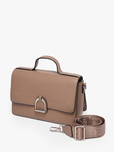 Medium Leather Altesse Crossbody Bag Etrier Beige altesse EALT048M other view 2