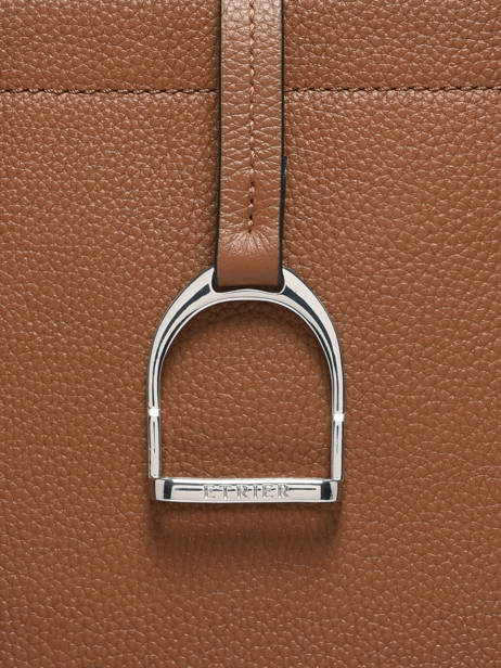 Shoulder Bag Altesse Leather Etrier Brown altesse EALT088S other view 5