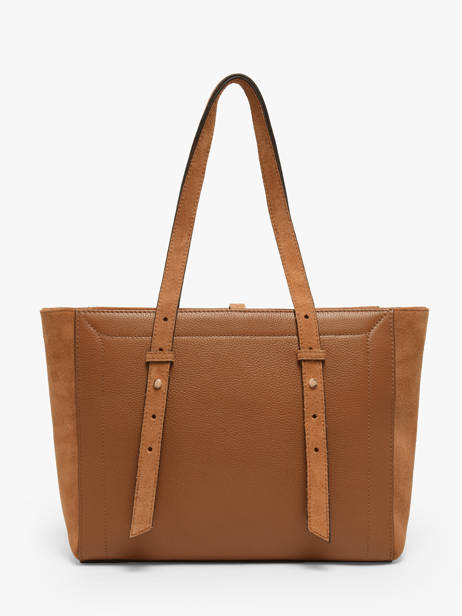 Shoulder Bag Altesse Suede Leather Etrier Brown altesse suede EASU088S other view 4