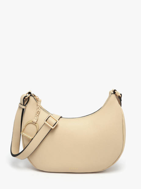 Sac Bandoulière Torsade Cuir Etrier Beige torsade ETOS167M