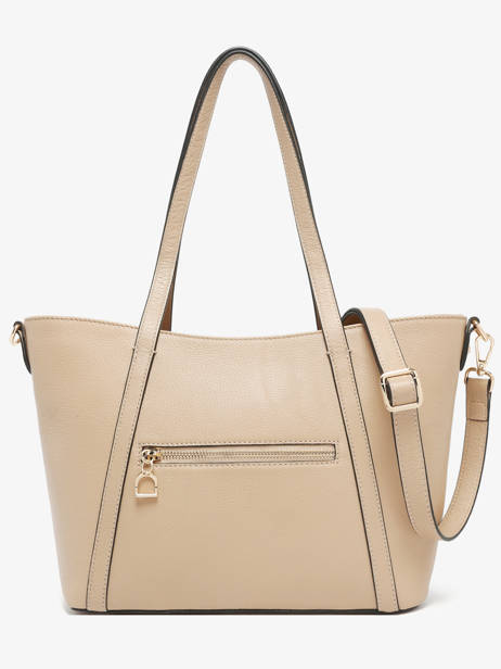 Small Leather Tradition Shoulder Bag Etrier Beige tradition ETRA060S other view 4