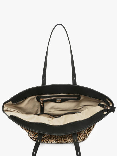 Shoulder Bag Camargue Leather Etrier Black camargue ECAM168L other view 3