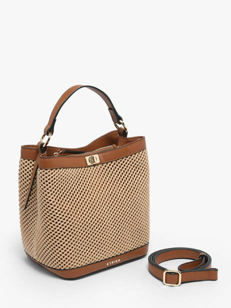 Crossbody Bag Baobab Leather Etrier Brown baobab EBAO186M other view 3