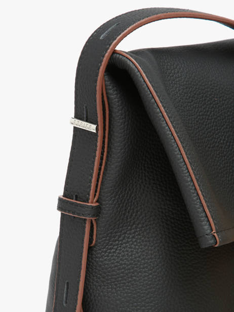 Shoulder Bag Cavalier Leather Etrier Black cavalier ECLR135M other view 5