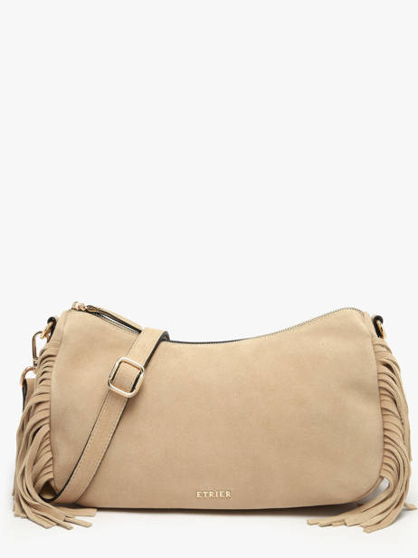 Shoulder Bag Country Etrier Beige country ECOU203M