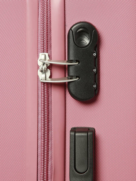 Hardside Luggage Toronto Travel Pink toronto L other view 1