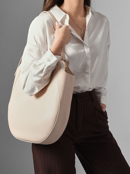 Longchamp Le foulonné Hobo bag Beige