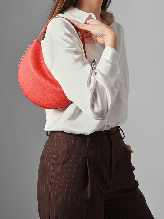 Longchamp Le roseau Handbag Red