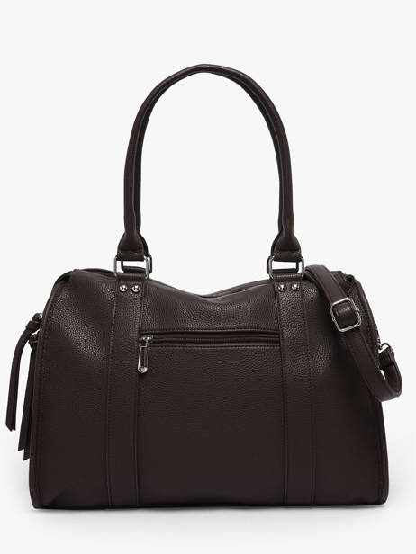 Sac Porté épaule A4 Grained Miniprix Marron grained F8533 vue secondaire 2