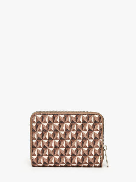 Porte-monnaie Miniprix Marron wt sigle 5009 vue secondaire 2