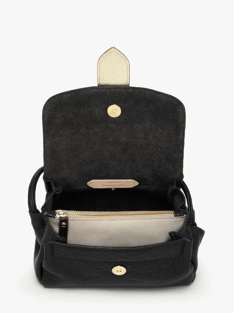 Sac Bandoulière S Agnes Cuir Etrier Noir agnes EAGC205S vue secondaire 6