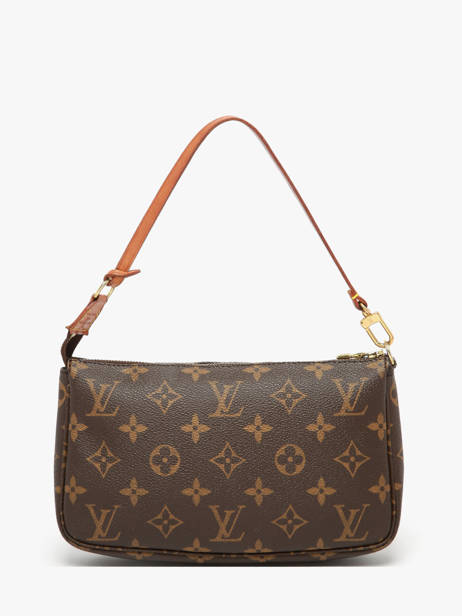 Preloved Louis Vuitton Pouch Monogram Brand connection Brown louis vuitton AAZ0834 other view 6