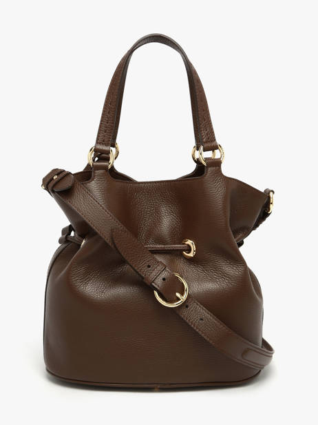Sac Seau M Premier Flirt Cuir Lancel Marron premier flirt A10110 vue secondaire 5