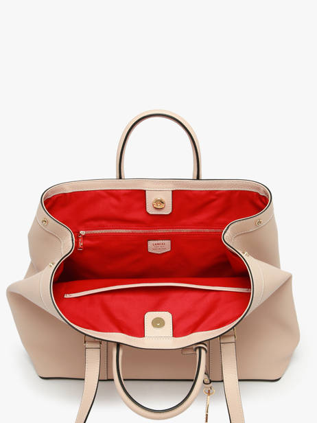 Shopping Bag Belleville Leather Lancel Beige belleville A13738 other view 4