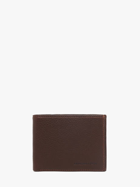 Wallet Leather Arthur & aston Brown ange 573