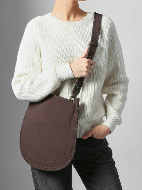 Sac Bandoulière Lace Miniprix Marron lace 88133 vue secondaire 1