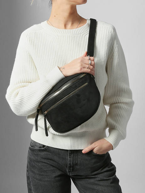 Sac Banane Gallantry Noir sangle 9 vue secondaire 1