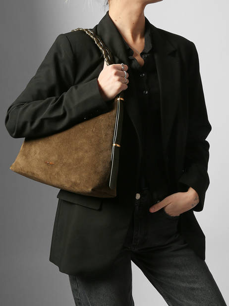 Sac Porté épaule Jess Vanessa bruno Vert jess 29V40916 vue secondaire 1