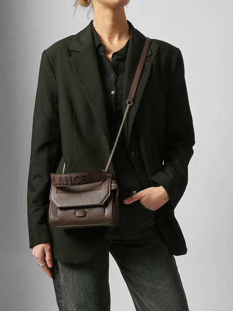 Sac à Main S Ninon Cuir Lancel Marron ninon A09221 vue secondaire 1