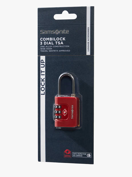 Lock Samsonite Red ta revolution 155577 other view 1
