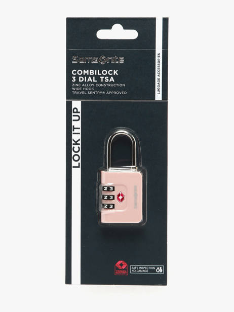 Lock Samsonite Pink ta revolution 155577 other view 1