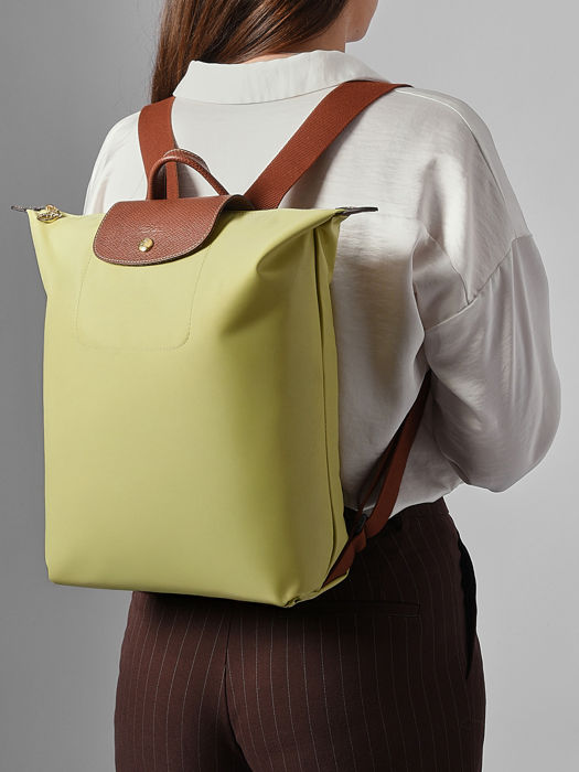 Longchamp Le pliage original Backpack Green