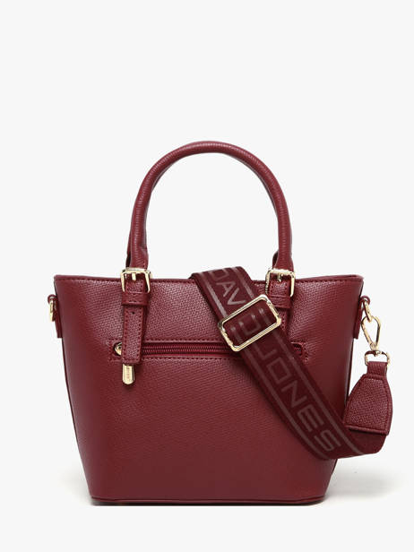 Sac à Main Saffiano David jones Rouge saffiano CM7220 vue secondaire 3