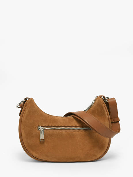 Shoulder Bag Suede Leather Lancaster Brown suede 81 other view 4